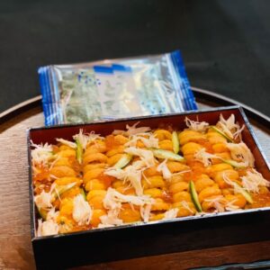 北海道毛蟹海膽丼 2a